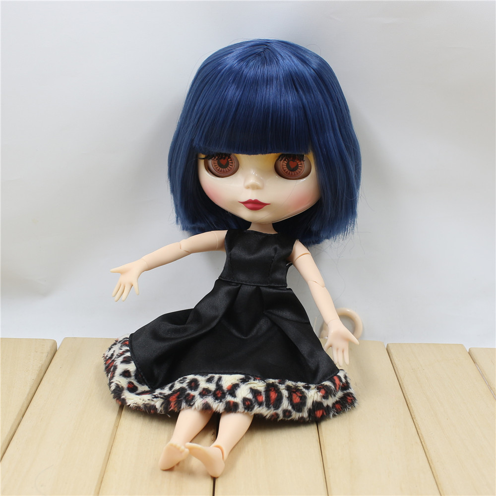 Details about  / 12/" Neo Blythe factory Doll Long Blond hair with Blue hair 19 joints body gifts